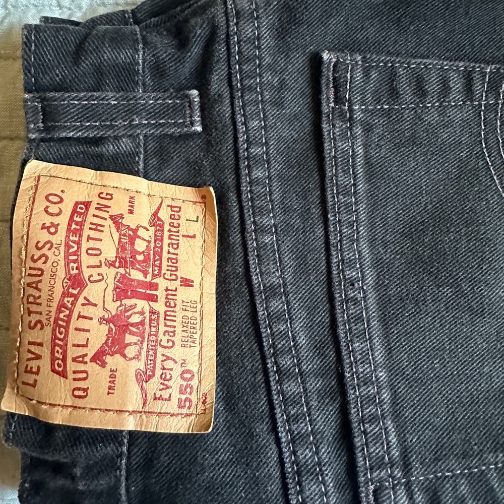 Vintage Levi’s 550 Cut Off Bermuda Shorts